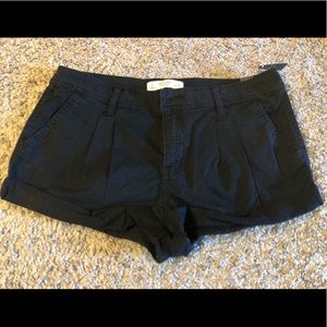 Abercrombie and Fitch Black cargo shorts